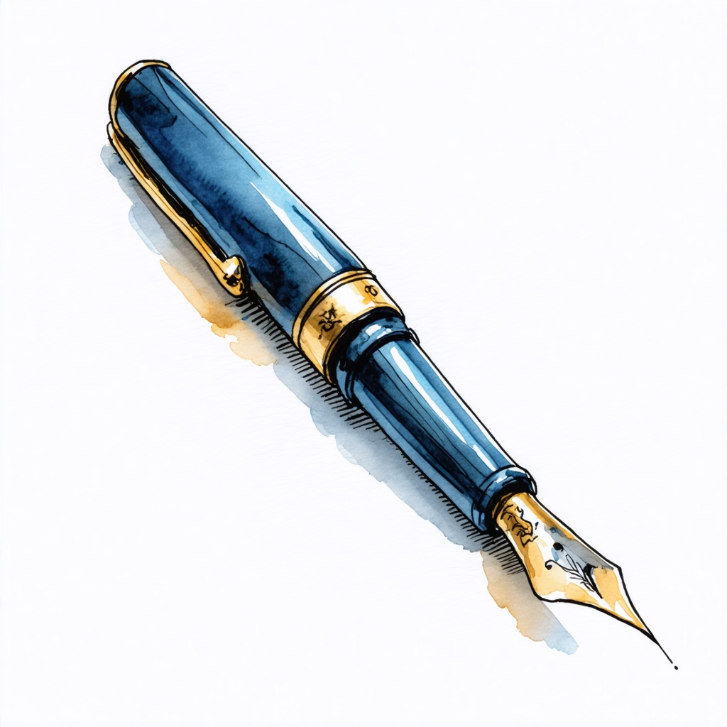 A fountain pen