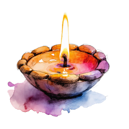 Diya lamp
