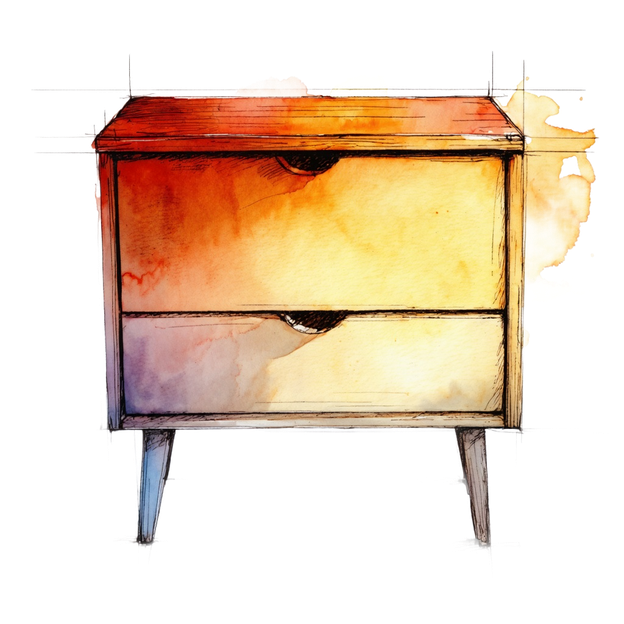 A small drawer